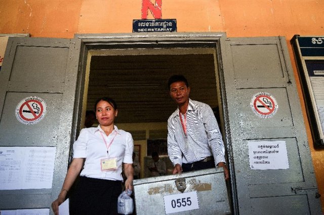 آغاز انتخابات کامبوج بدون حضور اپوزیسیون