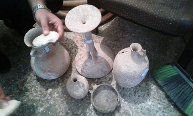 کشف و ضبط اشیای هزاره اول قبل از میلاد در مازندران