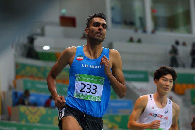 صعود مرادی به فینال دوی ۸۰۰ متر بازی های آسیایی