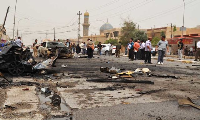 حمله انتحاری در شهر القائم واقع در مرزهای عراق با سوریه
