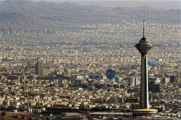 کاهش دمای هوای تهران / افزایش غلظت ذرات معلق هوا