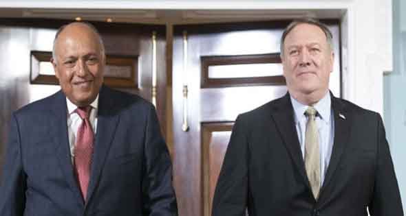 نشست وزیران خارجه آمریکا و مصر در واشنگتن
