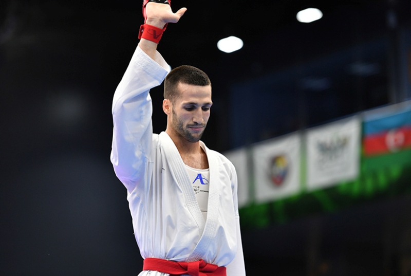 نماینده کاراته ایران در لیگ جهانی برنز گرفت