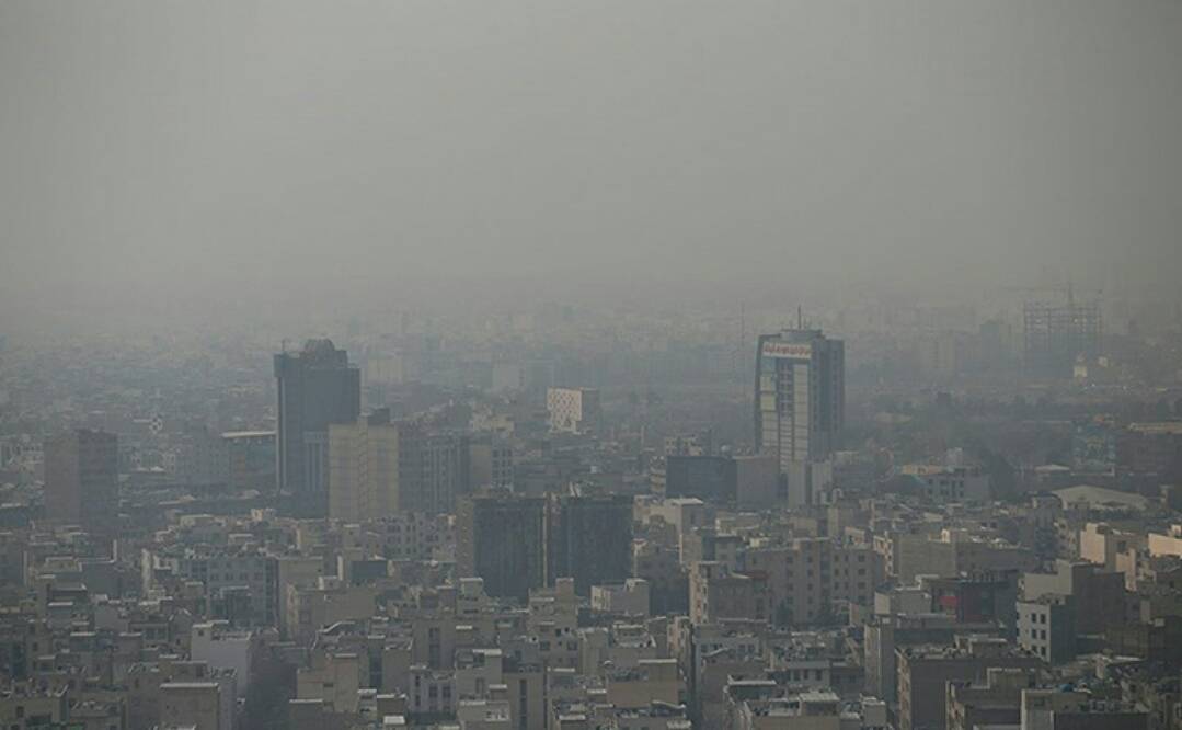 تجمع آلاینده‌ها در هوای تهران