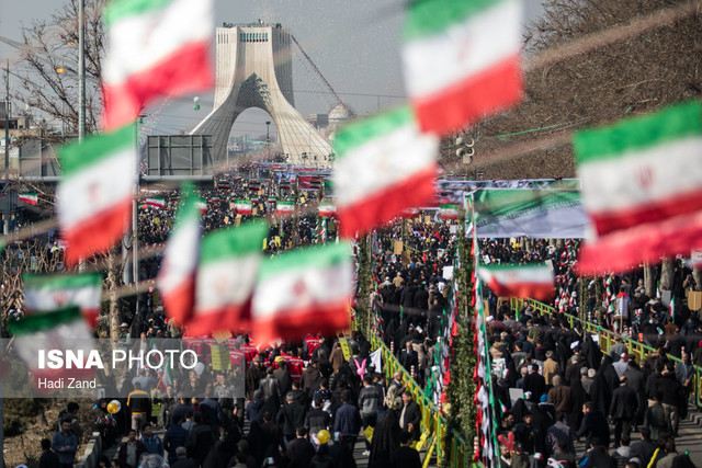 مسیرهای راهپیمایی روز ۲۲ بهمن در تهران