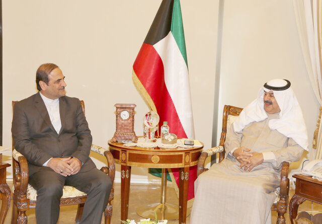 دیدار سفیر ایران در کویت با معاون وزیر خارجه این کشور