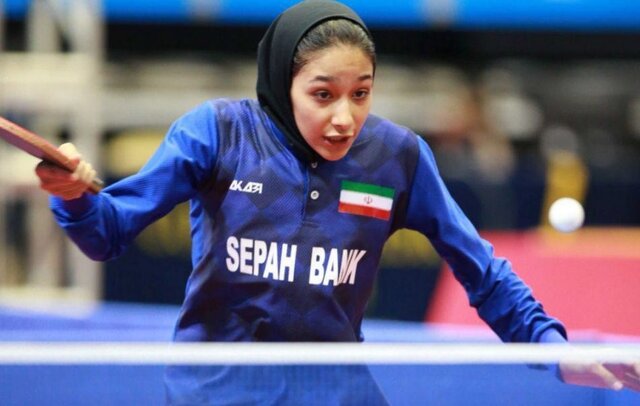 پیروزی دختر ۱۶ ساله ایران برابر نفر هفتم پینگ پنگ جوانان جهان