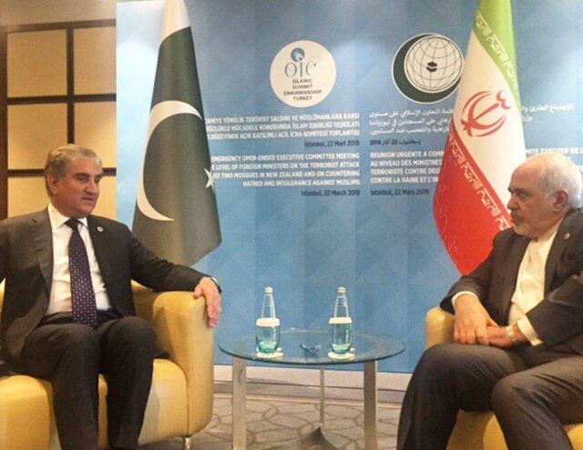دیدار وزیران امورخارجه ایران و پاکستان