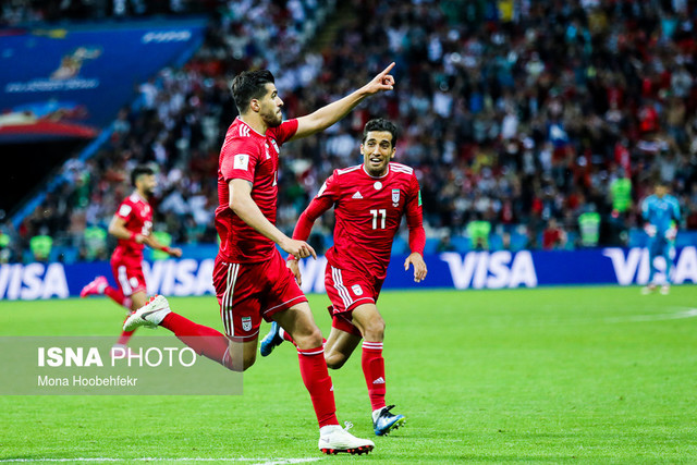دیدار تیم‌های ایران و اسپانیا در دور دوم مرحله گروهی 