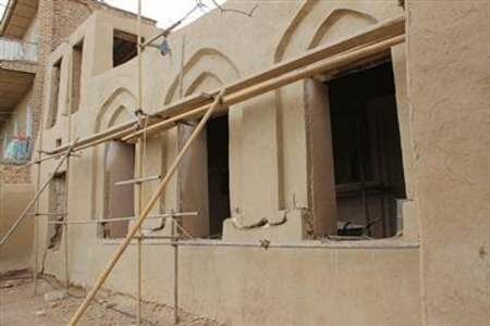مرمت خانه تاریخی کاظم خان قوشچی در ارومیه ادامه دارد