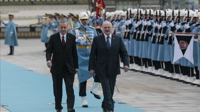 رئیس‌جمهوری بلاروس به ترکیه رفت