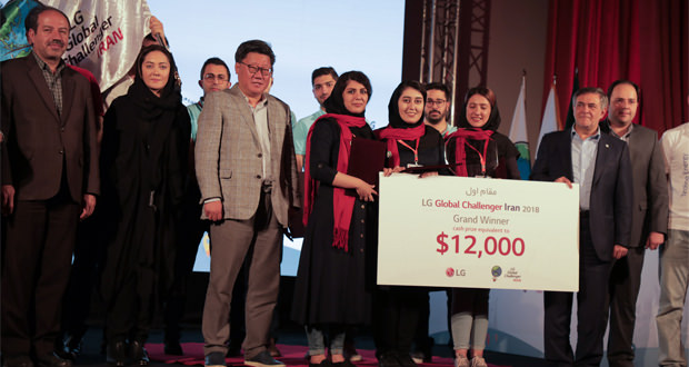 برنده جایزه ۱۲ هزار دلاری مسابقه “ال جی چلنجر” معرفی شد