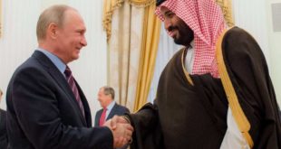 رئیس جمهوری روسیه و ولیعهد عربستان