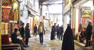 مرمت بازار تاریخی فرش مشهد