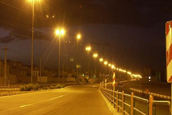 ۱۶۷ کیلومتر از محورهای استان اردبیل به سیستم روشنایی مجهز شد