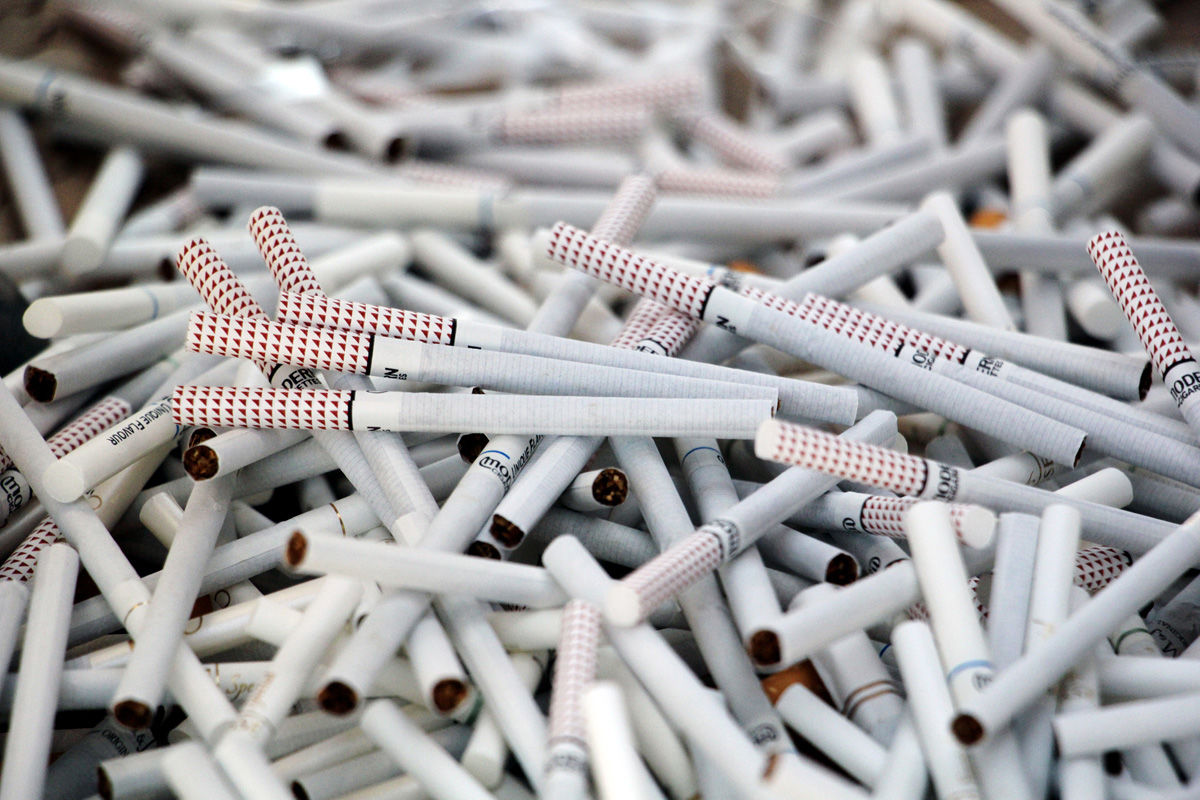 کشف محموله سیگار قاچاق در لارستان
