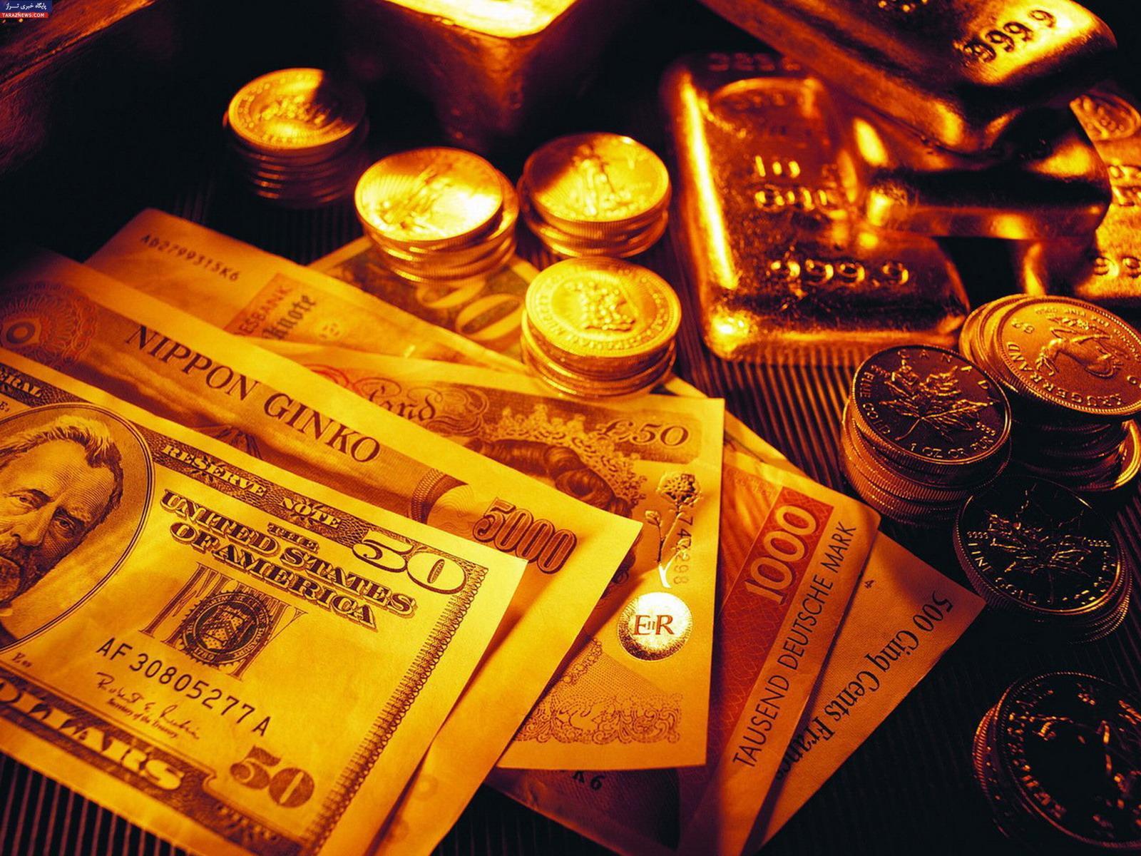 کاهش قیمت‌ها در بازار طلا و ارز