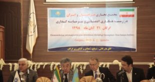 فعالان گردشگری باید از روابط دوستانه ایران و قزاقستان بهره ببرند