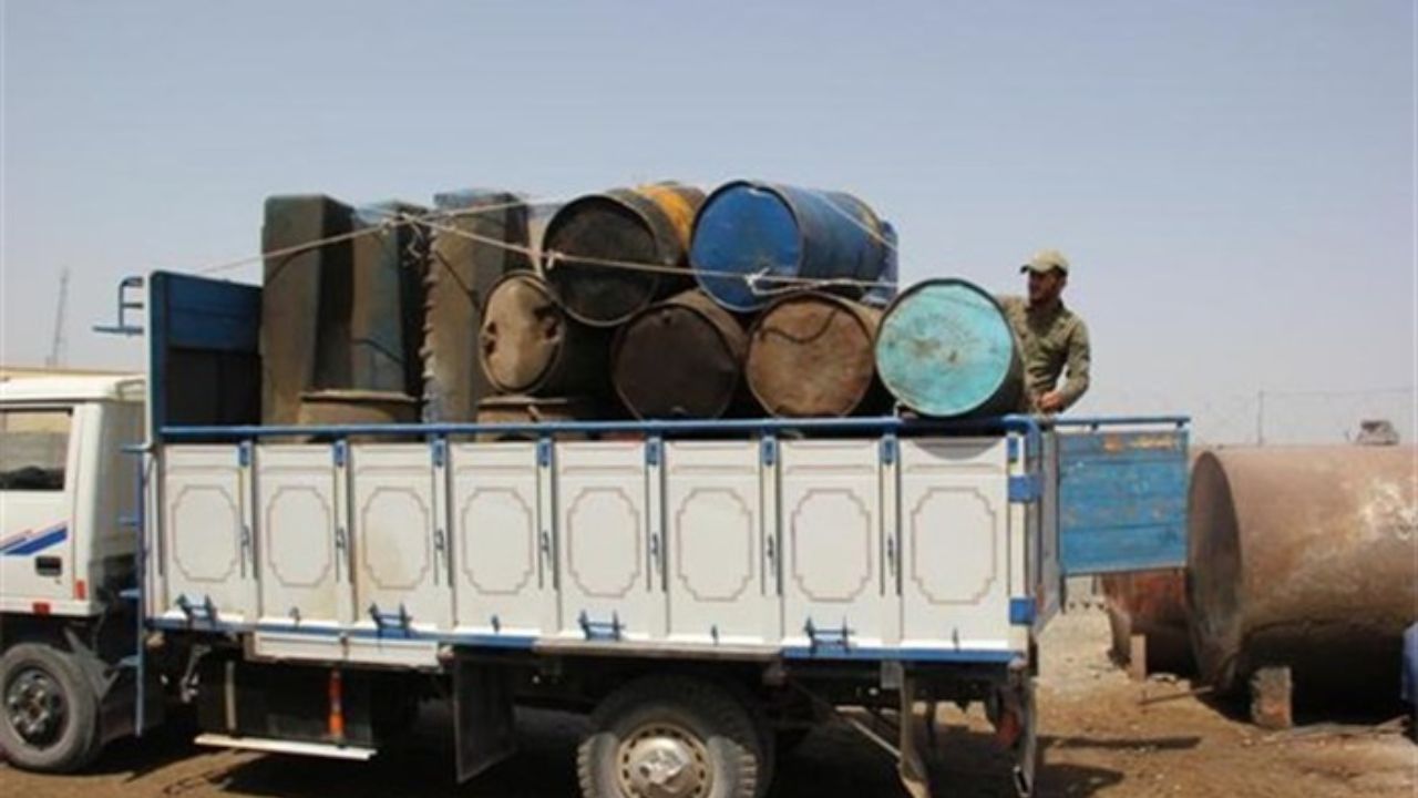 کشف ۳۰ هزار لیتر بنزین قاچاق در مهاباد