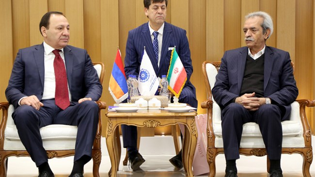 راه‌اندازی دفتر تجاری ایران و اوراسیا در ارمنستان