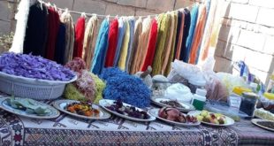 نخ‌ریسی و رنگ‌ریزی سنتی