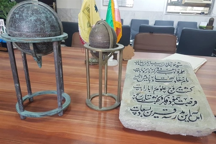 اشیای تاریخی مدرسه سعادت بوشهر بررسی می‌شود