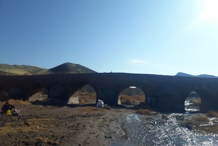 پل تاریخی کسکک در تربت حیدریه مرمت شد