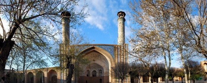 سامان‌دهی بام مسجد جامع عتیق قزوین