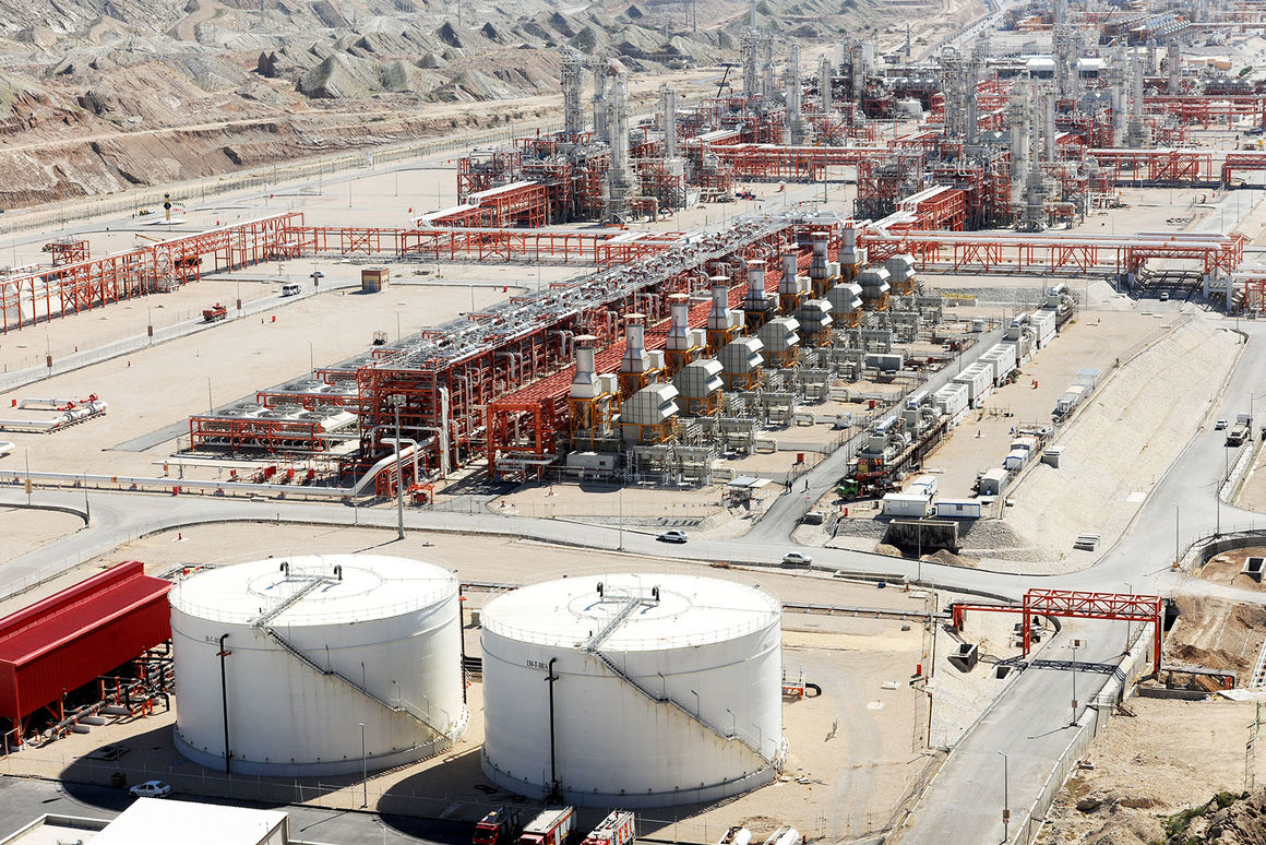ظرفیت ذخیره‌سازی مخازن میعانات گازی پارس جنوبی به ۳.۵ میلیون بشکه رسید