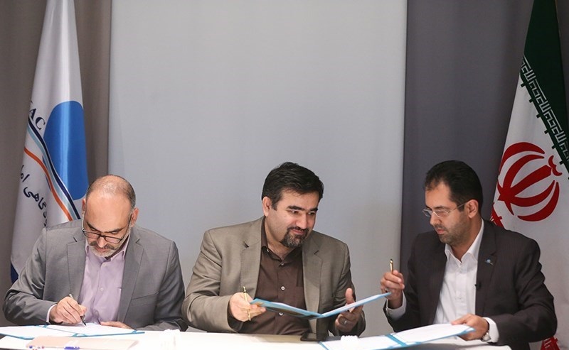 امضای توافق نامه سه جانبه در شرکت شهر فرودگاهی امام خمینی (ره)
