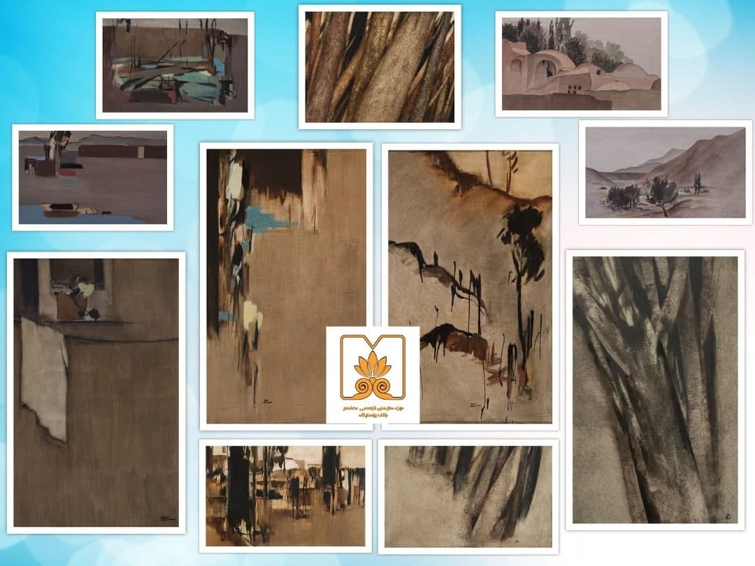 شاعر مهر محیط زیستی ترین نقاش ایران/ نگاهی به ده اثر سهراب سپهری که این روزها در موزه پاسارگاد به تماشاست