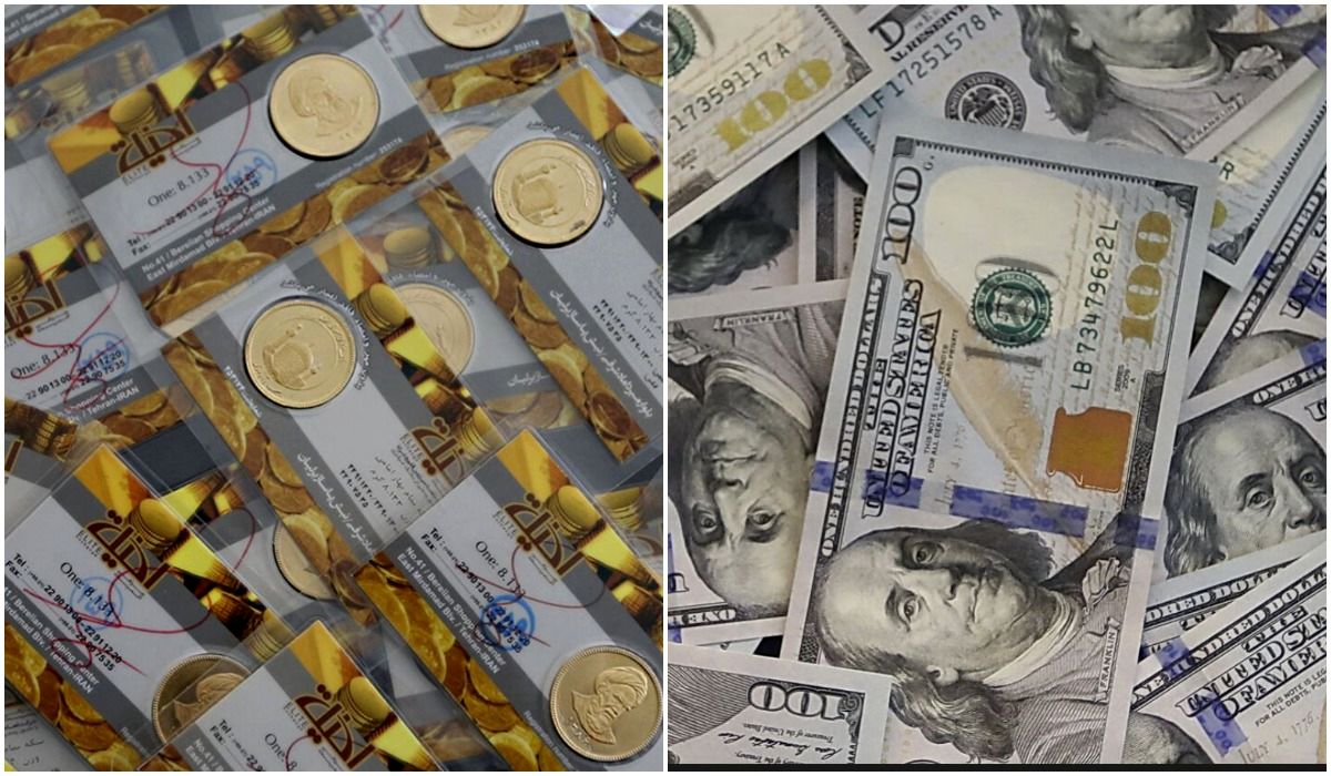 جهش قیمت سکه در بورس و بازار آزاد /دلار در آستانه کانال جدید
