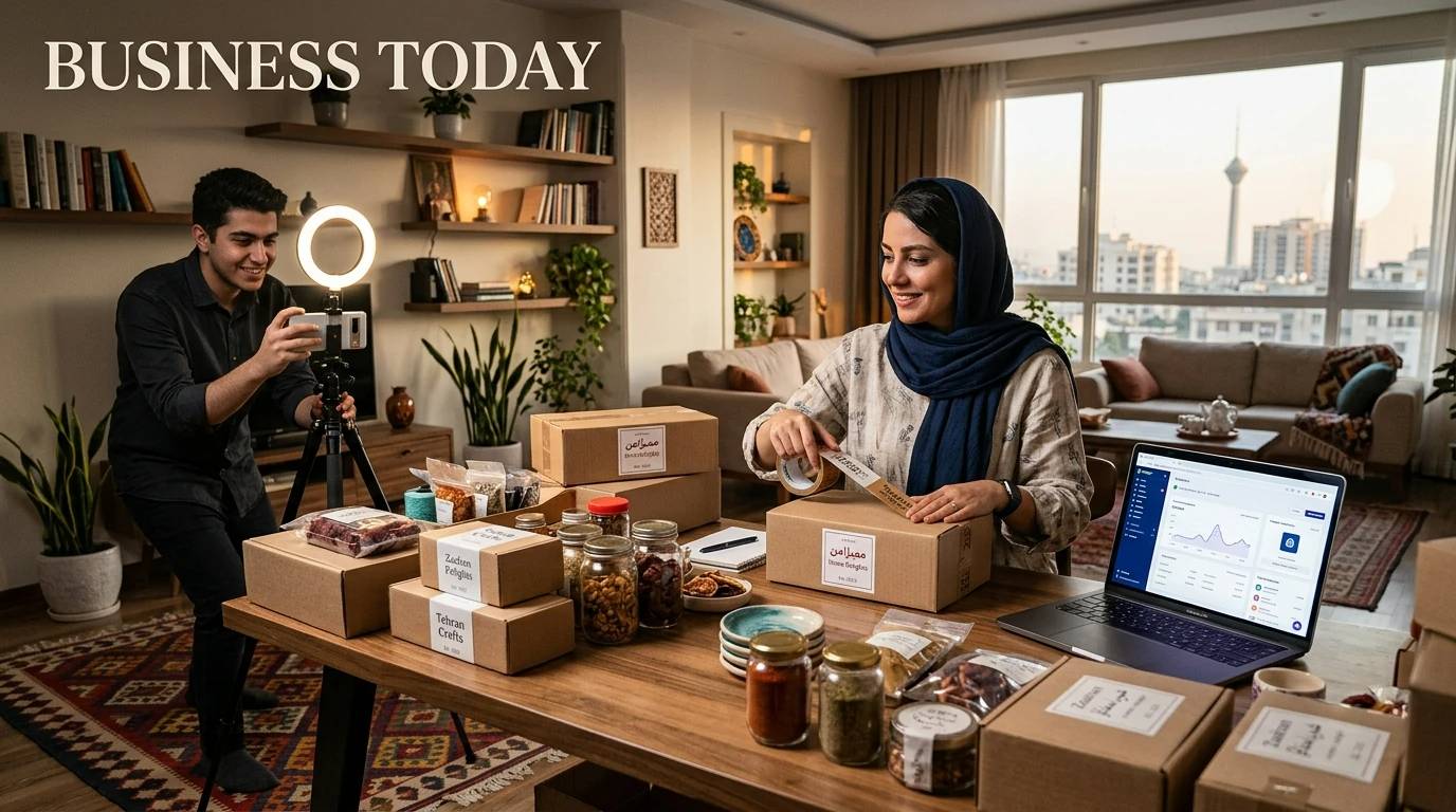 از صنایع غذایی تا خدمات دیجیتال؛ افزایش استقبال از مشاغل خانگی در ایران