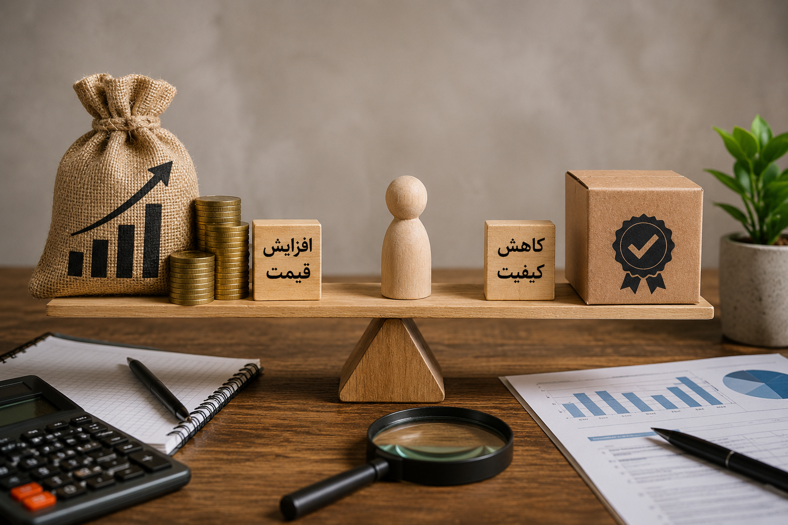قیمت را بالا ببریم یا کیفیت را کم کنیم؟ (انتخاب سخت روزهای گرانی)