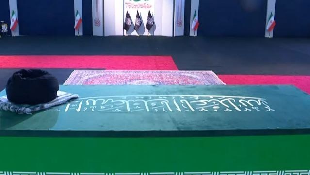 امام شهید , تشییع امام شهید , تشییع رهبر شهید , تشییع آیت‌الله‌العظمی سید علی خامنه‌ای , بدرقه آقای شهید ایران , 