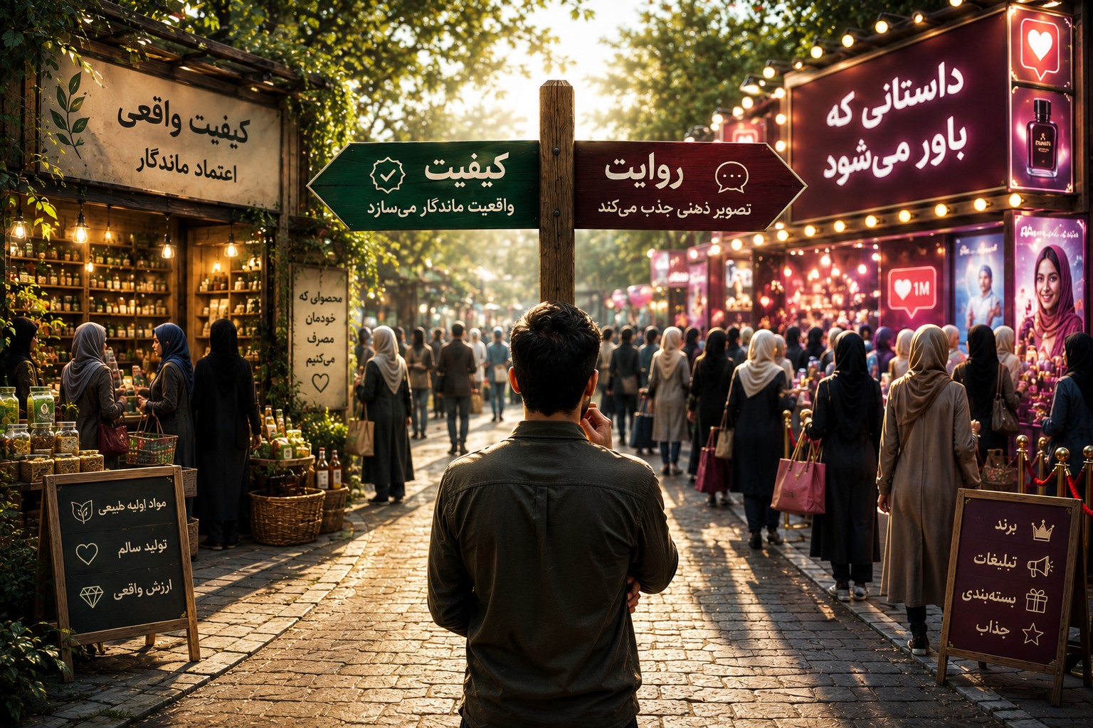آیا موفقیت برندها بیشتر نتیجه کیفیت است یا روایتی که مردم از آن باور کرده‌اند؟