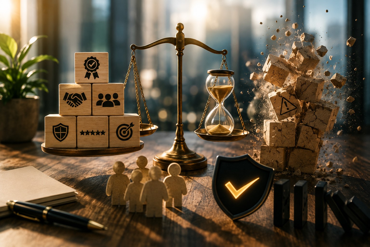 کدام چالش بزرگ‌تر است؛ ساختن اعتبار یا حفظ اعتبار در کسب‌وکار؟