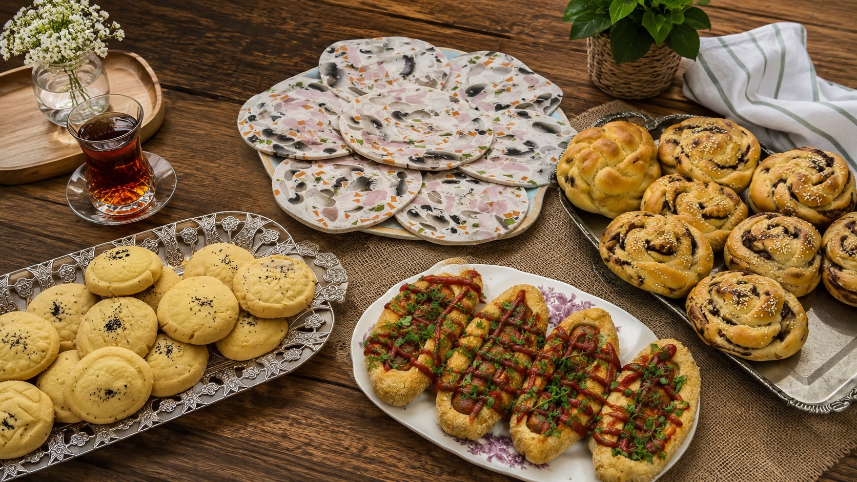 تولید محصولات غذایی سالم و خانگی؛ از فست‌فود تا شیرینی‌جات