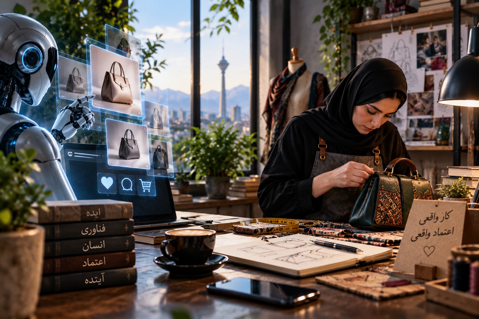 «وقتی همه با هوش مصنوعی حرفه‌ای به نظر می‌رسند، مشتری به چه کسی اعتماد می‌کند؟»